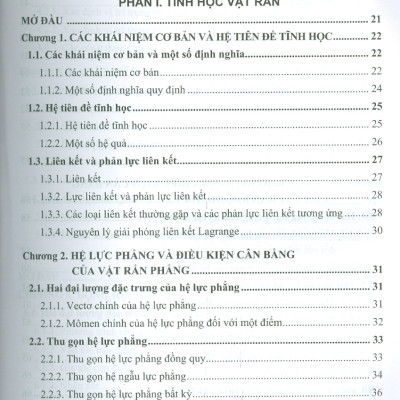 Cơ Học Kỹ Thuật (Engineering Mechanics) - Giáo trình dùng cho sinh viên Đại học Bách khoa Hà Nội và các trường Đại học, Cao đẳng kỹ thuật