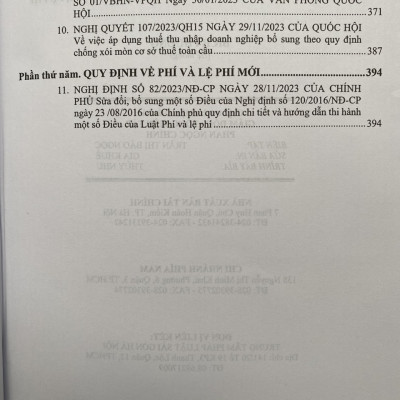 Sổ Tay Nghiệp Vụ Thuế - Quy Trình Thanh Tra, Kiểm Tra, Hoàn Thuế, Phí, Lệ Phí