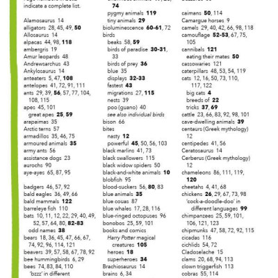 Lists For Curious Kids: Animals: 206 Fun, Fascinating And Fact-Filled Lists