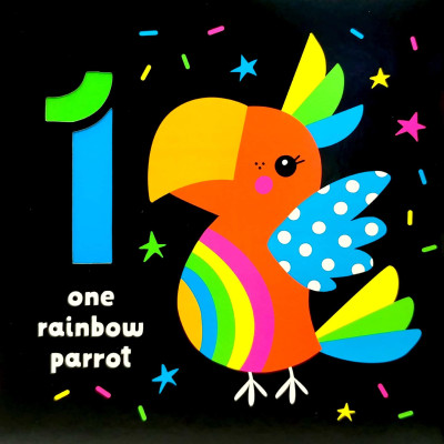 Neon Cut Outs - My First Book Of Numbers