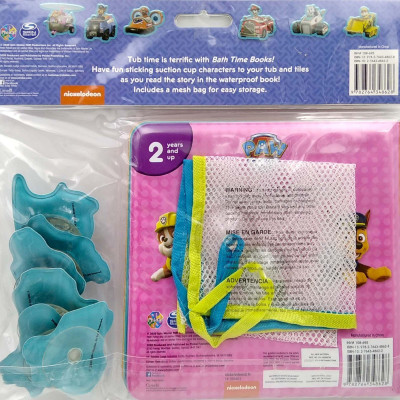 Paw Patrol Girls Bath Time Books (Eva Bag Edition)