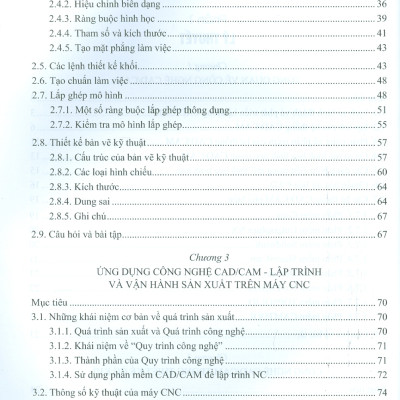 Giáo Trình Công Nghệ CAD/CAM - PGS. TS. Thân Văn Thế (chủ biên), TS. Trương Tất Tài, ThS. GVC. Lý Ngọc Quyết, TS. Phan Thị Hà Linh, TS. Luyện Thế Thạnh