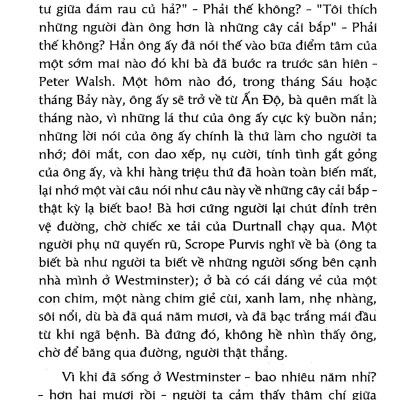 Bà Dalloway (Tái Bản 2018)