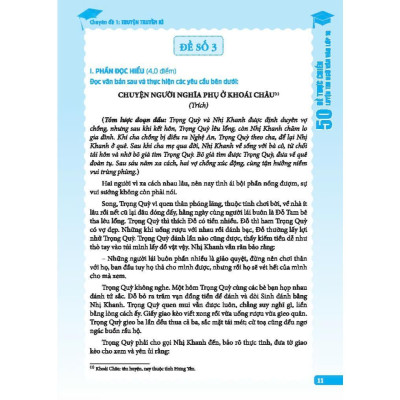 Sách - Ngữ Văn 50 Đề Thực Chiến Luyện Thi Vào Lớp 10 (Giải Chuyên Sâu) Có Đáp Án - Minh Thắng
