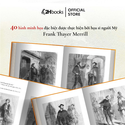 Sách Gã Hề Chicot bìa cứng (BC), tiểu thuyết hiệp sỹ, văn học kinh điển của Alexandre Dumas