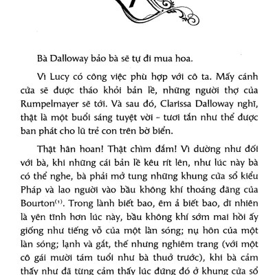 Bà Dalloway (Tái Bản 2018)