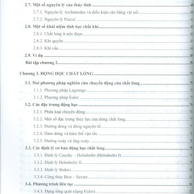 Cơ Học Thủy Khí Kỹ Thuật