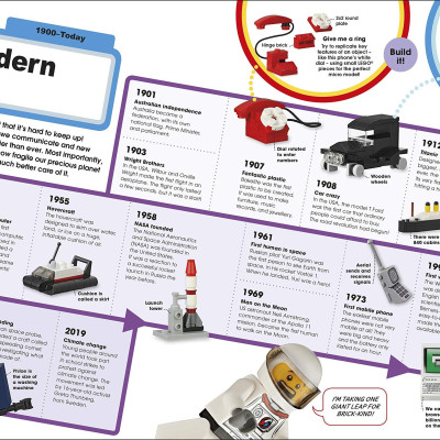 LEGO Epic History: Includes Four Exclusive LEGO Mini Models (Lego Book & Toy)