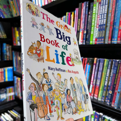 Sách - The Great Big Book of Life by Mary Hoffman - Sách ngoại văn, sách thiếu nhi tiếng Anh, bìa cứng, nhập khẩu UK