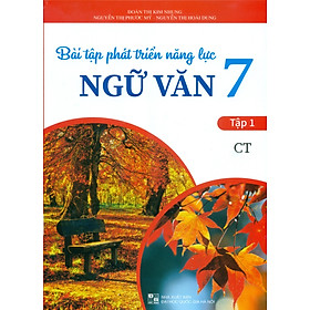 Sách - Bài tập phát triển năng lực Ngữ Văn 7 Tập 1 (CT)