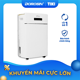 Máy hút ẩm gia dụng chính hãng Dorosin Airko 630E (80m2)/Công suất hút ẩm 30 lít /ngày/ Cảm ứng điện tử thông minh