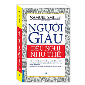 Sách - Người giàu đều nghĩ như thế