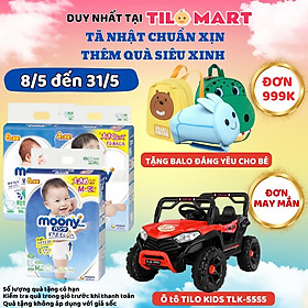 [CỘNG 6 MIẾNG] Tã quần Moony cao cấp L44+6 (Girl) - Nhập khẩu từ Nhật Bản