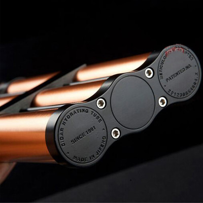 Ống Đựng Xì Gà Ba Điếu Bằng Kim Loại (Màu Ngẫu Nhiên)