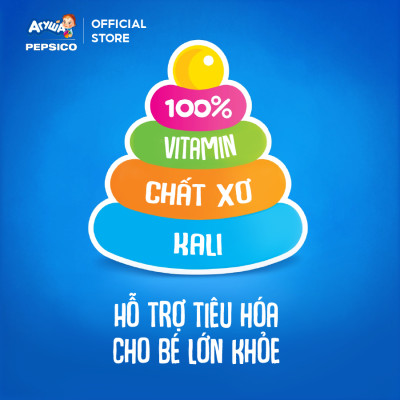 Trái cây nghiền vị táo, lê, chuối và xoài Agusha 90g dành cho bé từ 6 tháng trở lên