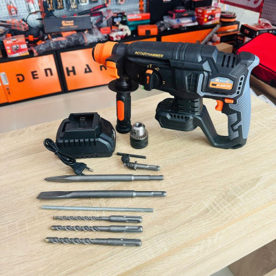 Máy Khoan Đục Bê Tông Pin K6870 Kapusi – 21V, Động Cơ Không Chổi Than, Đa Chức Năng