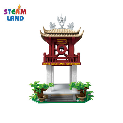 Bộ Lắp Ráp Mô Hình Steamland - Khuê Văn Các | 666 Chi Tiết | Quà Lưu Niệm Đặc Biệt Cho Trẻ Từ 6 Tuổi | Chất Liệu Nhựa ABS An Toàn