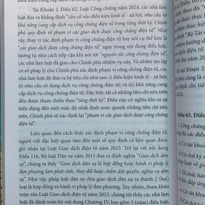 Bình luận Luật Công chứng năm 2024