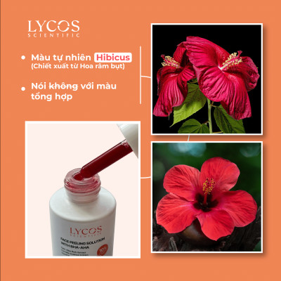 Combo LYCOS KHÔNG THỂ RỜI XA: Tinh Chất Peeling + Gel Cấp Ẩm: làm sạch sâu trong tận cùng lỗ chân lông, giải quyết mụn, lcl to, da sạm nám, không đều màu,...