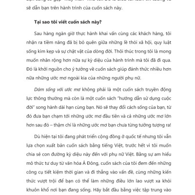 Dám Sống Với Ước Mơ