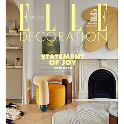 (Issue Spring 2025) Tạp Chí Elle Decoration - Statement Of Joy