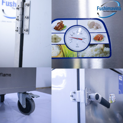 [CỬA HÀNG CHÍNH HÃNG] Tủ Cơm Dùng Gas Và Điện 8 Khay