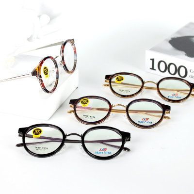 Gọng kính nhựa phối càng hợp kim siêu nhẹ siêu bền hợp thời trang Ouress 9278