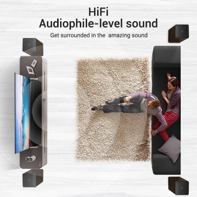 Cáp HDMI 2.1 Vention đầu mạ vàng, hỗ trợ 4k,8k60hz. Hàng chính hãng