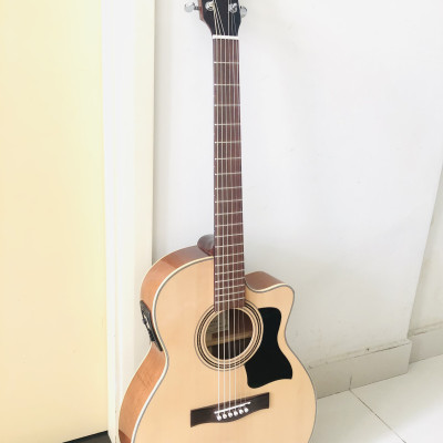 Đàn guitar acoustic có eq full solid hồng đào chất lượng DJ150XB12 Duy Guitar Store dòng đàn ghitar đệm hát dành cho biểu diễn party
