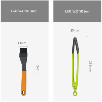 Bộ dụng cụ nhà bếp 7 món Morphy Richards MR1032  chất liệu nylon silica gel  + silicone chịu nhiệt cao, siêu nhẹ - HÀNG NHẬP KHẨU