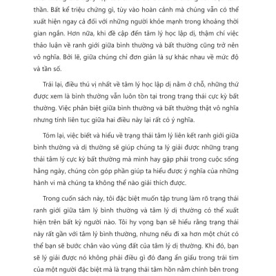 Tâm Lý Học Lập Dị - Bí Mật Của Những Hành Vi Bất Thường