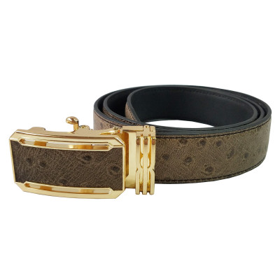 Thắt Lưng Nam BIGGBEN Đầu Tăng Đơ Da Bò Thật TLB56