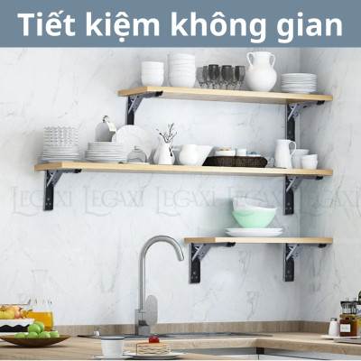 Giá Đỡ Bản Lề Gập, Giá Ke Góc Gập Đỡ Bàn Chữ K Gấp Gọn Treo Tường Pát Ke Đỡ Khay Kệ Nhà Bếp Phòng Khách Legaxi