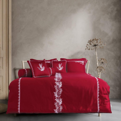 Bộ chăn ga Everon Uyên Ương ESC23001 họa tiết thêu, sang trọng,  nhiều kích thước