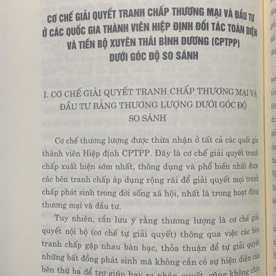 Cơ chế giải quyết tranh chấp thương mại và đầu tư