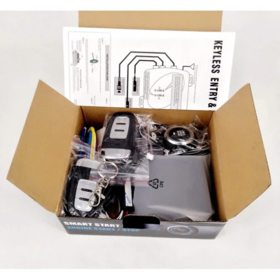 Đóng Mở Cửa Tự Động: Bộ Đề Nổ Ô Tô Từ Xa Start Stop và 2 Remote Smartkey PKE Cao Cấp