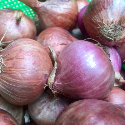 Hành tím khô Ấn Độ - Dori Thơm - 1kg - Hành tím củ to tròn khô