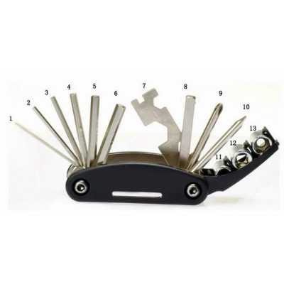 Bộ lục giác sửa chữa cầm tay đa năng tua vít 16-in-1 dùng lắp ráp sửa chữa thiết khẩn cấp - miếng lót chuột