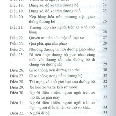 LUẬT GIAO THÔNG ĐƯỜNG BỘ VÀ NGHỊ ĐỊNH HƯỚNG DẪN THI HÀNH (Nghị Đinh Số 100/2019/NĐ-CP Ngày 30/12/2019 + Nghị Định Số 123/2021/NĐ-CP Ngày 28/12/2021)