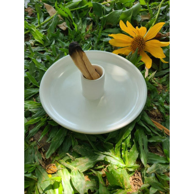 Đĩa đốt xô thơm và gỗ Palo santo All in one