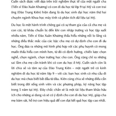 Con Đường Du Học Mỹ Và Học Bổng Từ Lớp 9 Đến Tiến Sĩ