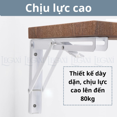 Giá Đỡ Bản Lề Gập, Giá Ke Góc Gập Đỡ Bàn Chữ K Gấp Gọn Treo Tường Pát Ke Đỡ Khay Kệ Nhà Bếp Phòng Khách Legaxi