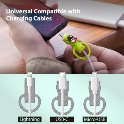 Cable Protector-Gray hàng chính hãng Bone