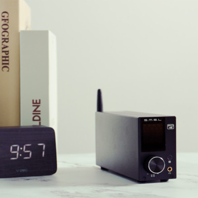 Bộ Khuếch Đại Âm Thanh S.M.S.L AD18 Full Digital Decoder Audio Amplifier Stereo Headphone Amp of 80W Power Support Optical/ BT/ Coaxial/ USB - Hàng Chính Hãng