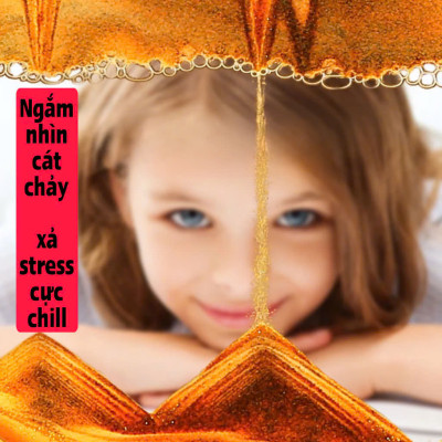 Tranh cát chảy 3D LED sáng tạo - Tranh cát giải nén để bàn Đếm ngược Trang Trí Nhà cửa - Quà lưu niệm - Giao Mầu Ngẫu Nhiên