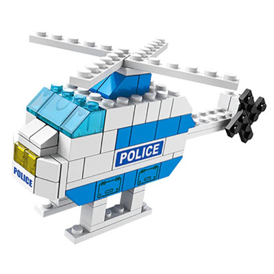 Đồ Chơi Lắp Ráp Xe Cảnh Sát 6 Trong 1 - Police Car - Toys&Joys 8978-4 (1000 Mảnh Ghép)