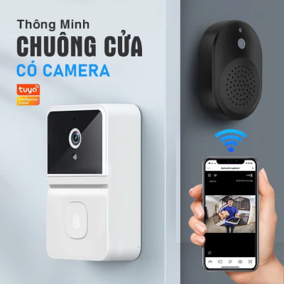 Camera Chuôjng Cửa Tự Động Z30 Trải Nghiệm Thông Minh:  - Gọi Video Báo Hình Ảnh và Tín Hiệu Điện Thoại, Độ An Toàn Tuyệt Vời, ĐÈN TRANG TRÍ 