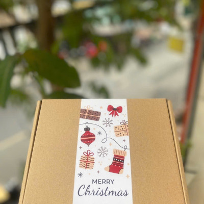 Hộp Giấy Đựng Quà Sinh Nhật, Giáng Sinh