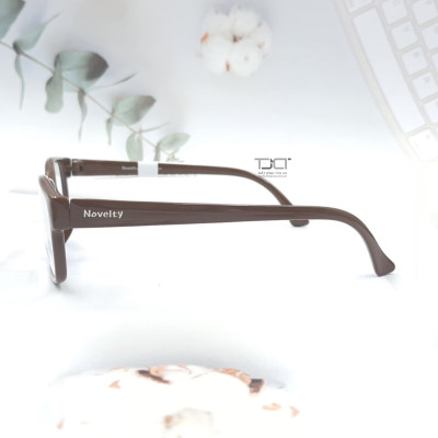GỌNG KÍNH CẬN NAM NỮ, PHOM CHỮ NHẬT CHÍNH HÃNG NOVELTY N114