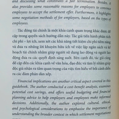Dẫn Dắt Thỏa Thuận Dàn Xếp Với Người Lao Động - Navigating settlement agreements